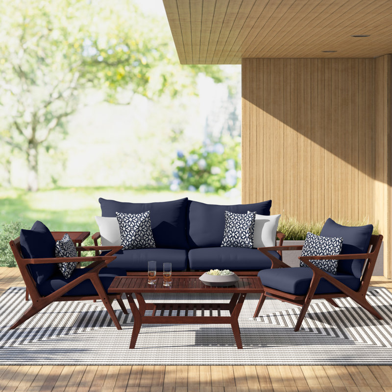 Baye 5 Piece Sofa Seating Group with Cushions & Reviews AllModern